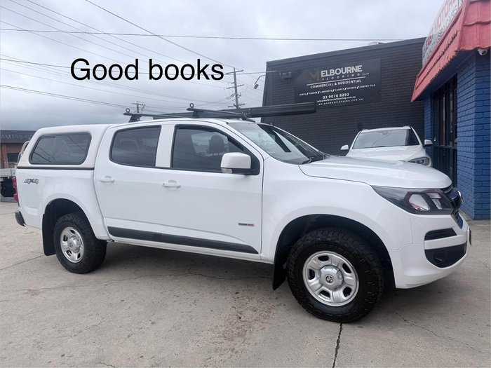 2016 Holden Colorado LS RG MY17 4X4 Dual Range Summit White