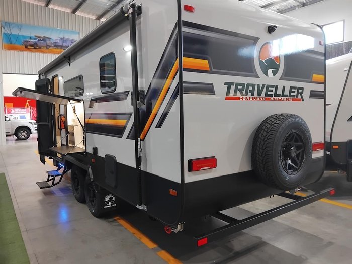 2026 Traveller 20Ft Track Semi Off-Road Triple Bunk Family Van New Model