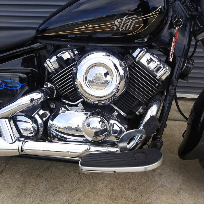 2018 Yamaha V-Star XVS650A Classic V-Star Black