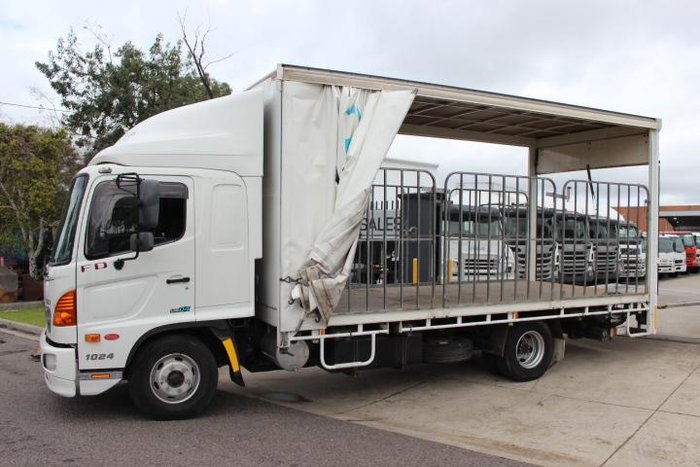 2008 Hino 500 Series FD1024 WHITE