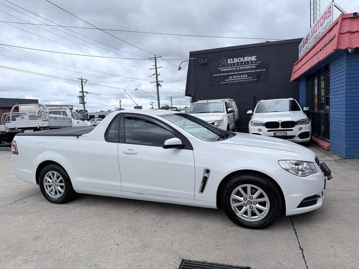 2014 Holden Ute VF MY14 Heron White
