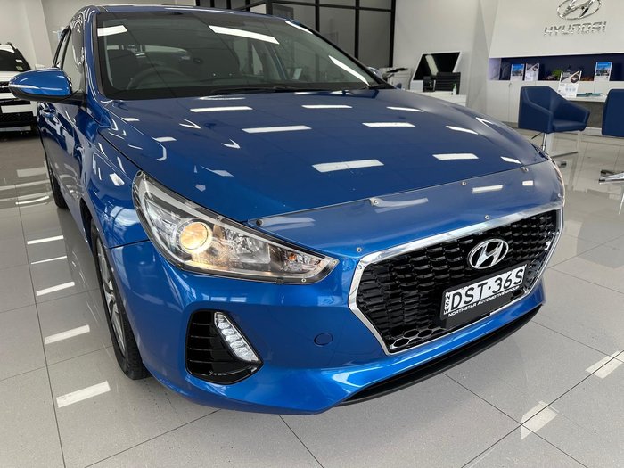 2017 Hyundai i30 Active PD MY18 Marina Blue