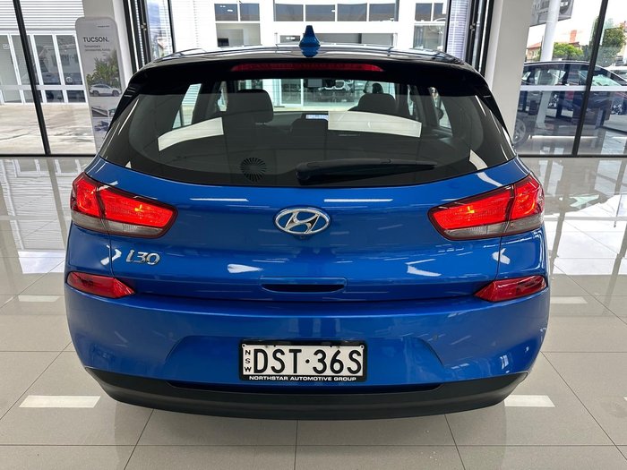 2017 Hyundai i30 Active PD MY18 Marina Blue