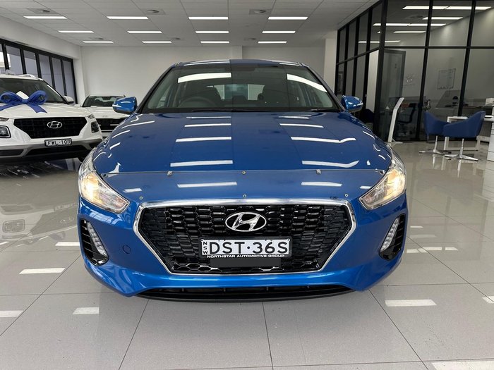 2017 Hyundai i30 Active PD MY18 Marina Blue