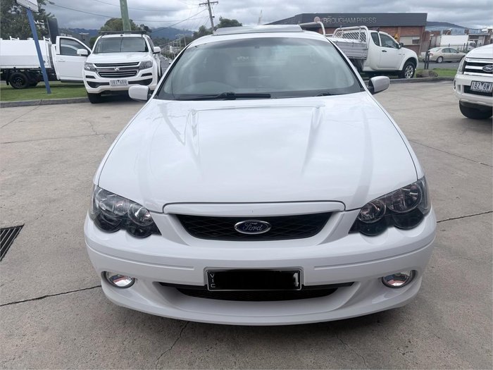 2003 Ford Falcon Ute XR8 BA Winter White