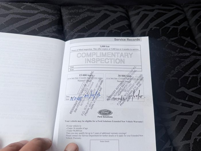 2003 Ford Falcon Ute XR8 BA Winter White