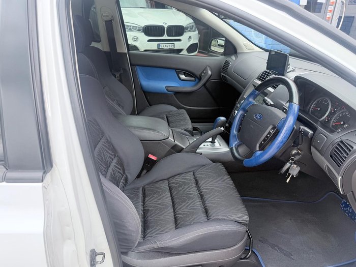 2003 Ford Falcon Ute XR8 BA Winter White