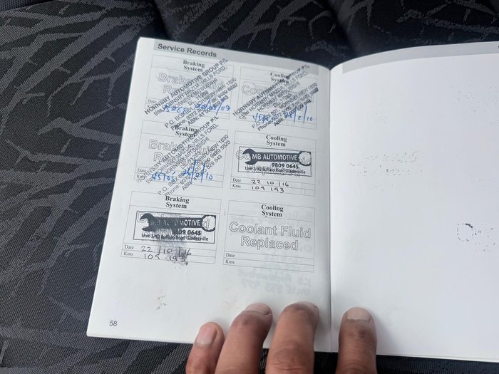 2003 Ford Falcon Ute XR8 BA Winter White