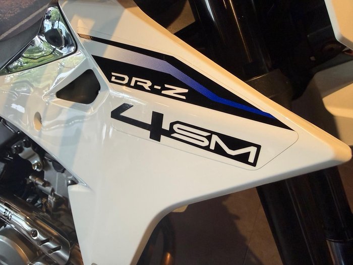 2026 Suzuki DR-Z4SM DR-Z White
