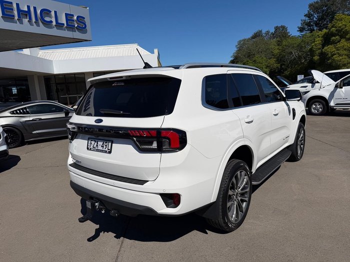 2025 Ford Everest Platinum MY25.50 4X4 Dual Range Arctic White