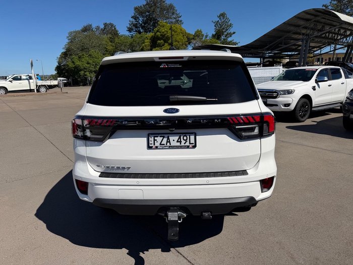 2025 Ford Everest Platinum MY25.50 4X4 Dual Range Arctic White