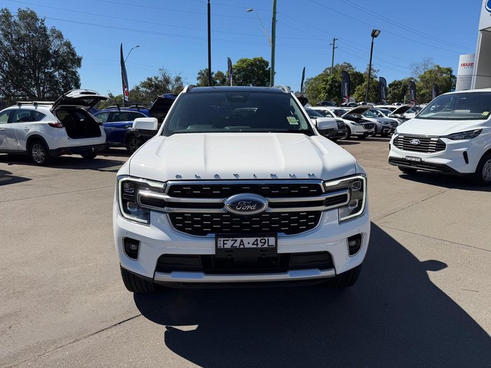2025 Ford Everest Platinum MY25.50 4X4 Dual Range Arctic White