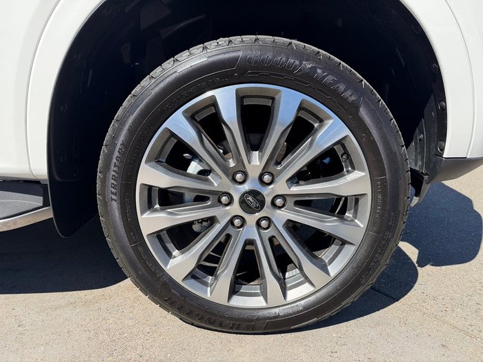 2025 Ford Everest Platinum MY25.50 4X4 Dual Range Arctic White