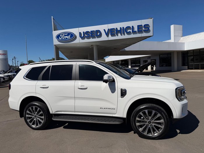 2025 Ford Everest Platinum MY25.50 4X4 Dual Range Arctic White