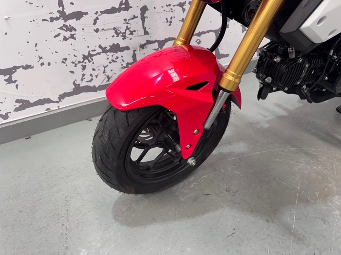 2018 Honda Grom (MSX125) MSX Red