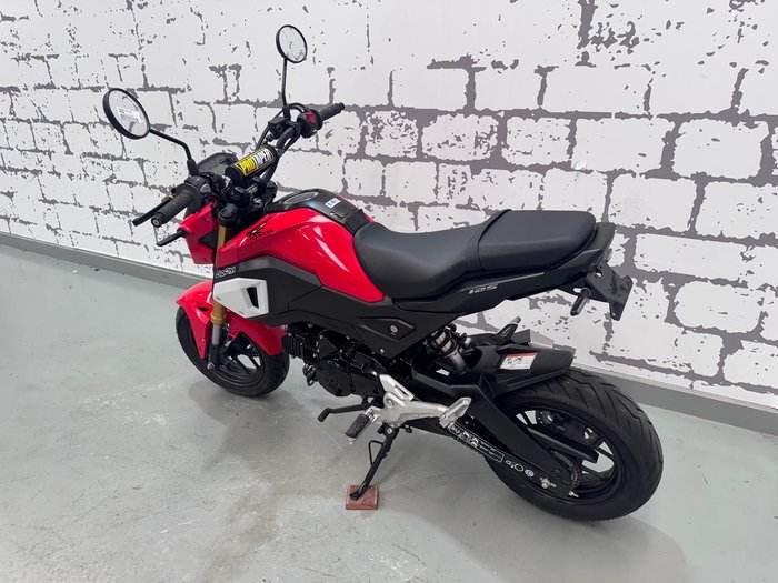 2018 Honda Grom (MSX125) MSX Red