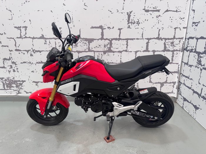 2018 Honda Grom (MSX125) MSX Red