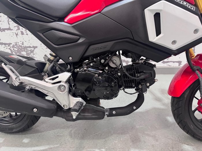 2018 Honda Grom (MSX125) MSX Red