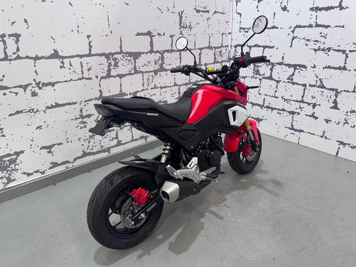 2018 Honda Grom (MSX125) MSX Red
