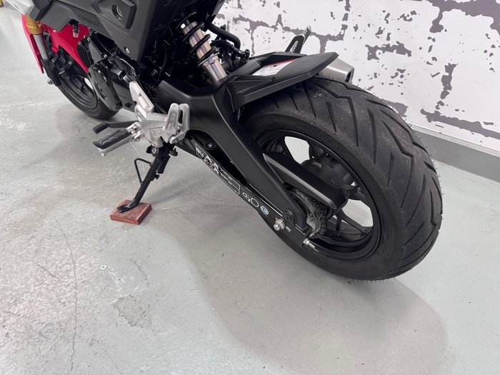 2018 Honda Grom (MSX125) MSX Red