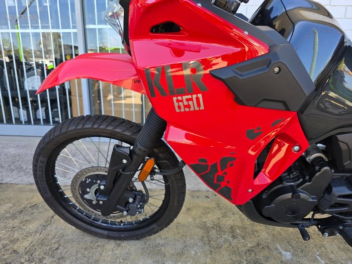 2024 Kawasaki KLR650 (KL650) Red