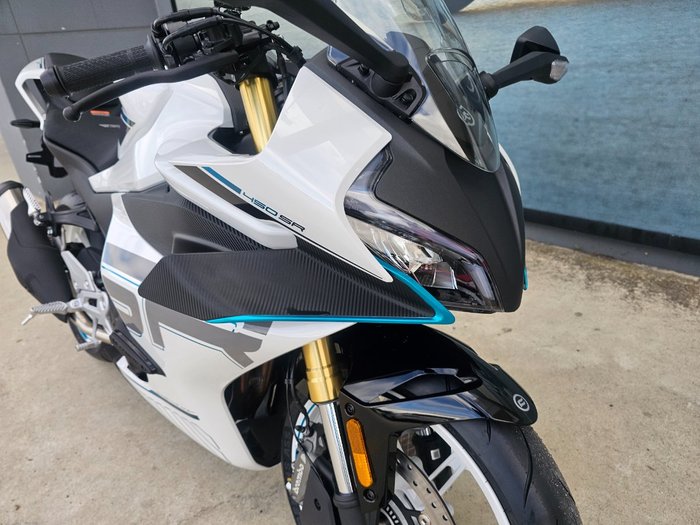 2026 CFMOTO 450 SR ABS White