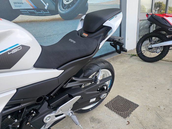 2026 CFMOTO 450 SR ABS White