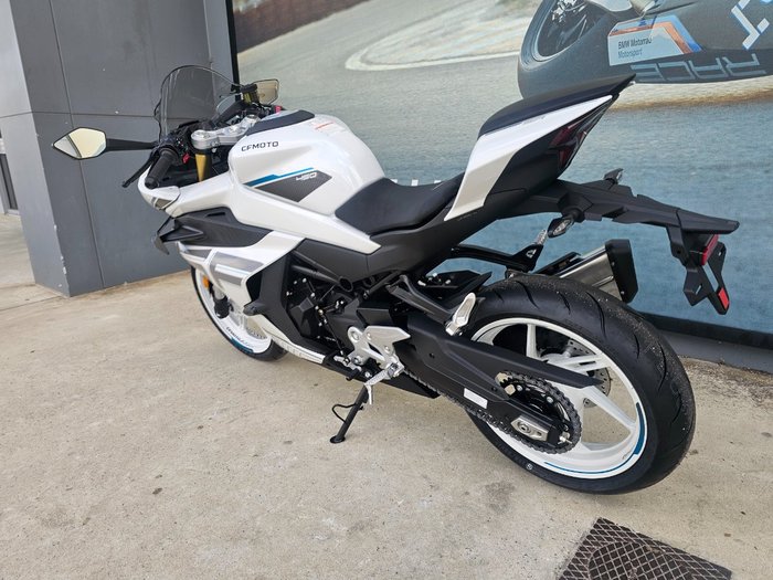 2026 CFMOTO 450 SR ABS White