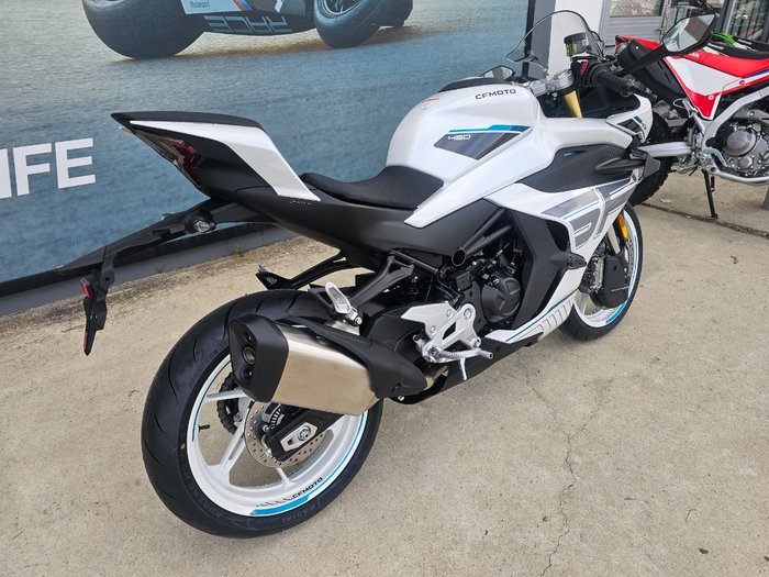 2026 CFMOTO 450 SR ABS White