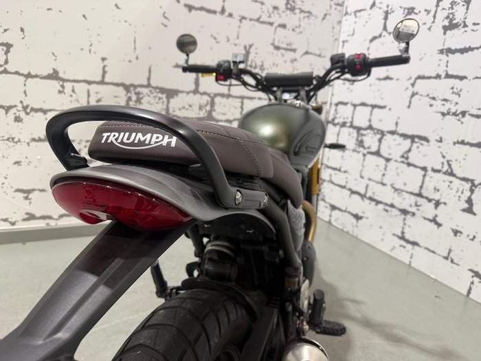 2025 Triumph Scrambler 400 X Scrambler Green