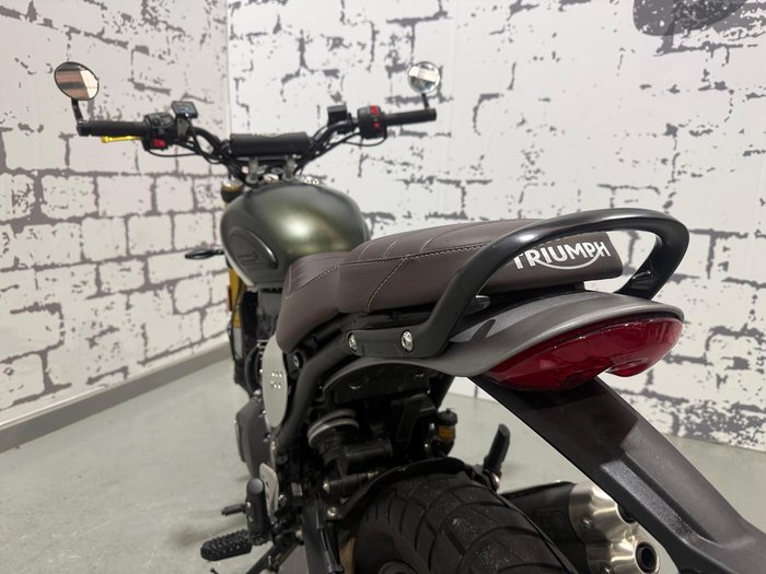 2025 Triumph Scrambler 400 X Scrambler Green