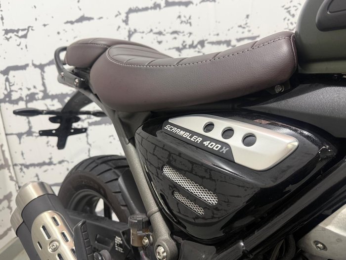2025 Triumph Scrambler 400 X Scrambler Green