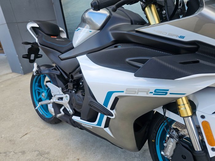 2026 CFMOTO 450 SR S White