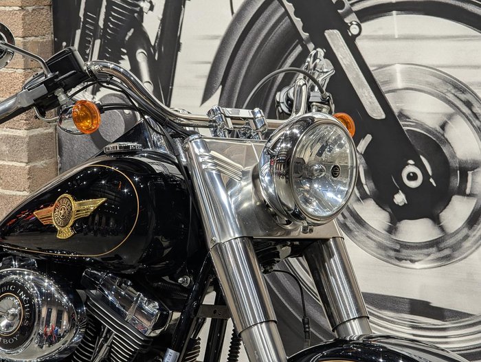 2005 Harley-Davidson Fat Boy 15th Anniversary (FLSTFIANV) Softail Black