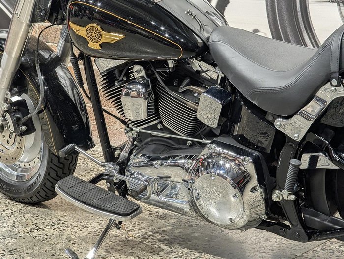 2005 Harley-Davidson Fat Boy 15th Anniversary (FLSTFIANV) Softail Black