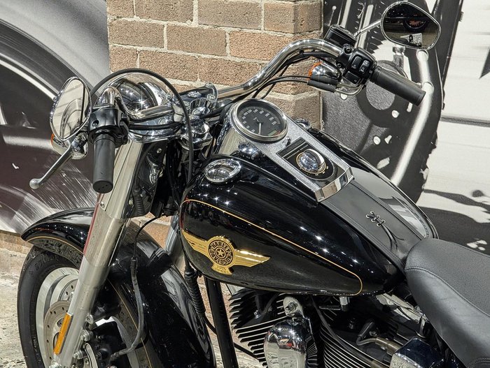 2005 Harley-Davidson Fat Boy 15th Anniversary (FLSTFIANV) Softail Black