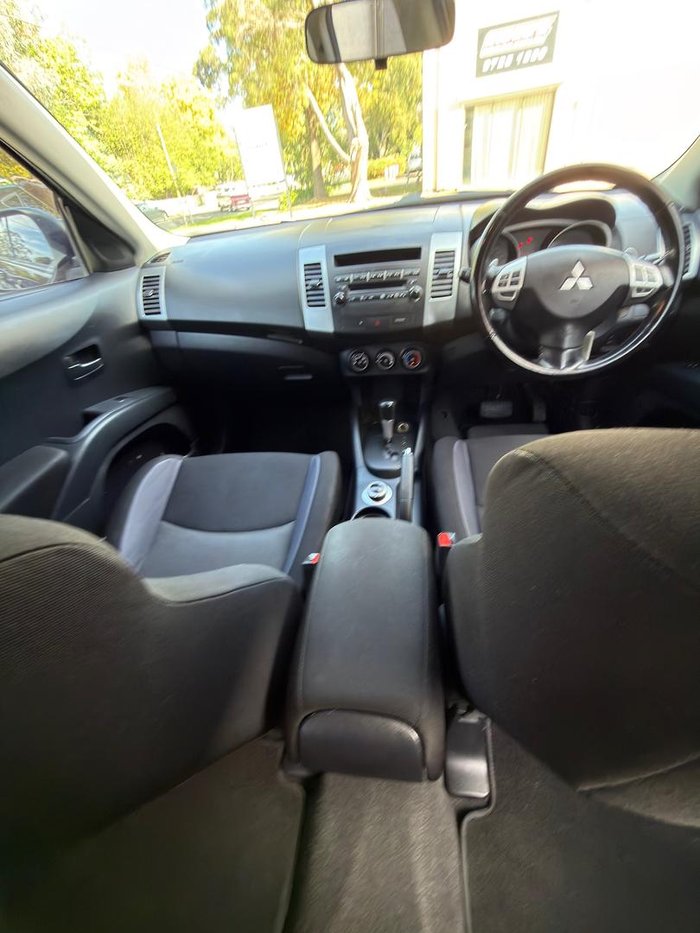 2007 Mitsubishi Outlander VR ZG MY07 4X4 On Demand Black Mica