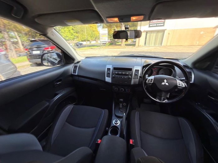 2007 Mitsubishi Outlander VR ZG MY07 4X4 On Demand Black Mica