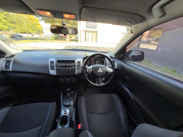 2007 Mitsubishi Outlander VR ZG MY07 4X4 On Demand Black Mica