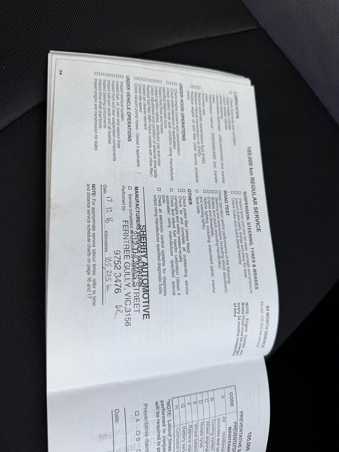 2007 Mitsubishi Outlander VR ZG MY07 4X4 On Demand Black Mica