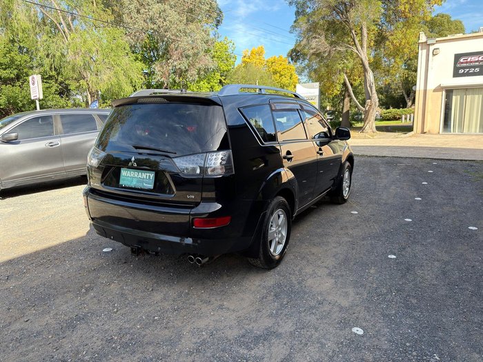 2007 Mitsubishi Outlander VR ZG MY07 4X4 On Demand Black Mica