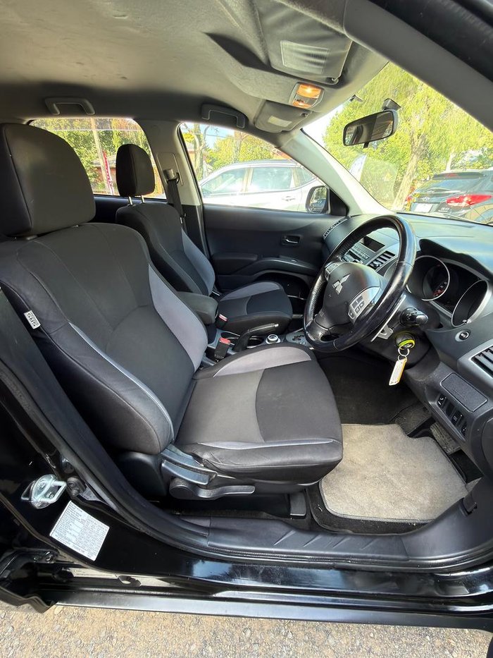 2007 Mitsubishi Outlander VR ZG MY07 4X4 On Demand Black Mica