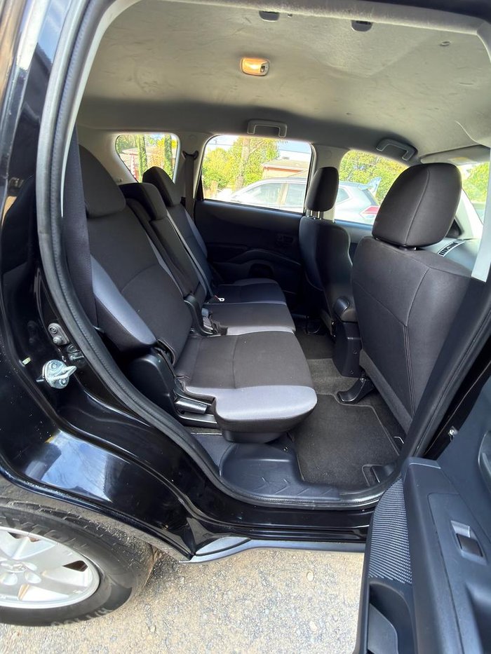 2007 Mitsubishi Outlander VR ZG MY07 4X4 On Demand Black Mica