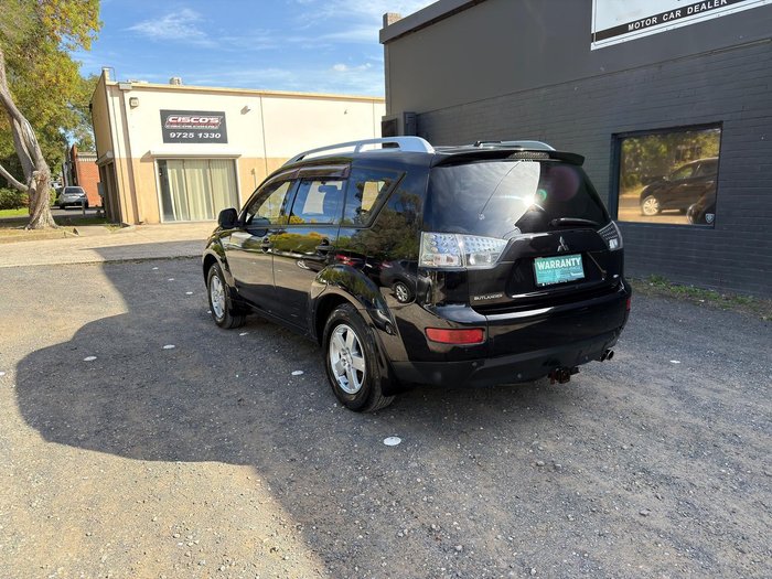 2007 Mitsubishi Outlander VR ZG MY07 4X4 On Demand Black Mica