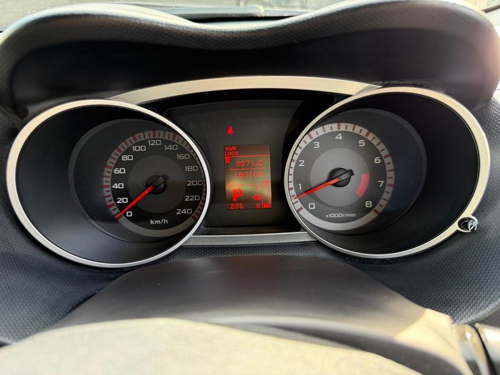 2007 Mitsubishi Outlander VR ZG MY07 4X4 On Demand Black Mica