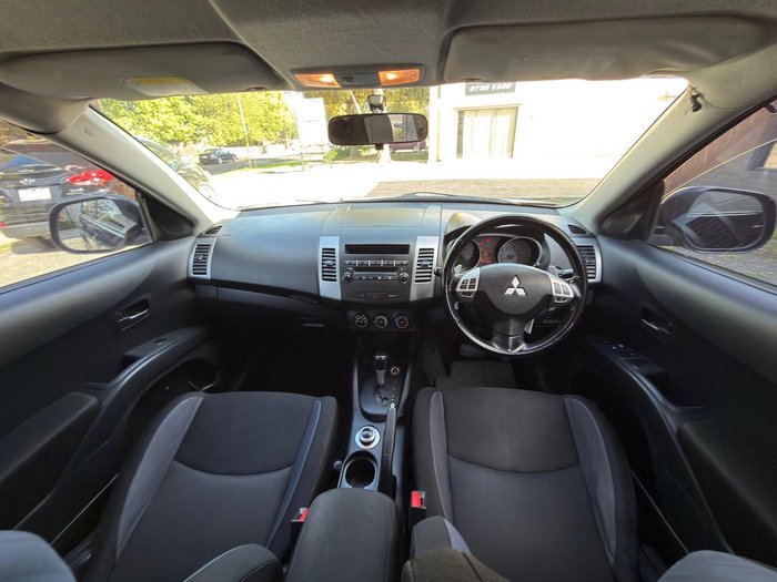 2007 Mitsubishi Outlander VR ZG MY07 4X4 On Demand Black Mica