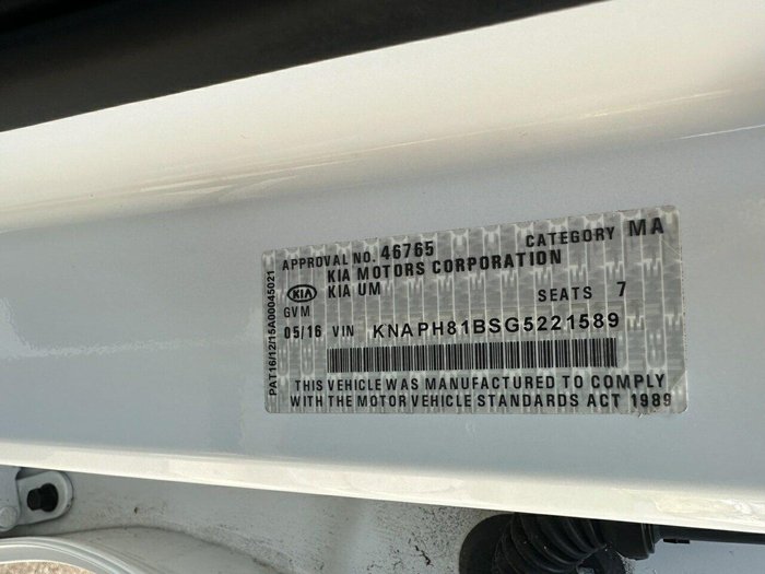 2016 Kia Sorento Platinum