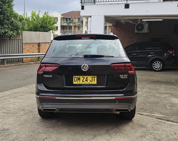 2017 Volkswagen Tiguan 162TSI Highline 5N MY17 Four Wheel Drive Deep Black
