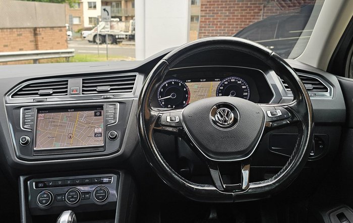 2017 Volkswagen Tiguan 162TSI Highline 5N MY17 Four Wheel Drive Deep Black