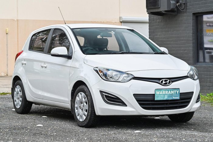2014 Hyundai i20 Active PB MY15 Coral White